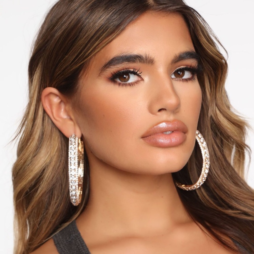$14.99 gold hoop earrings